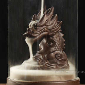 Dragon backflow incense burner