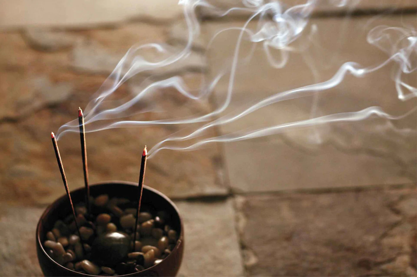 Incense smoke reading