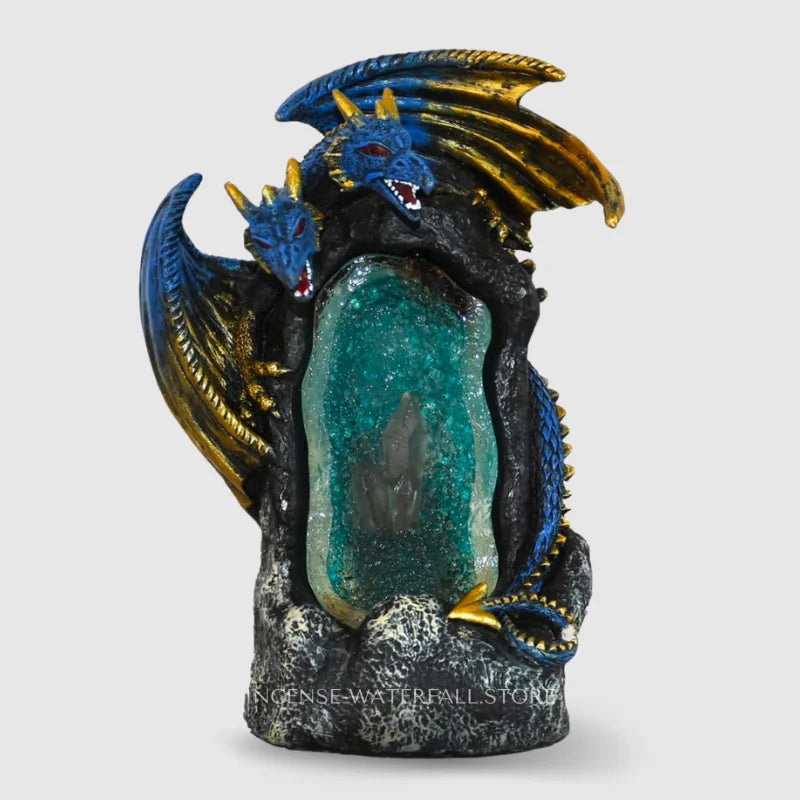 Crystal Dragon Incense Burner