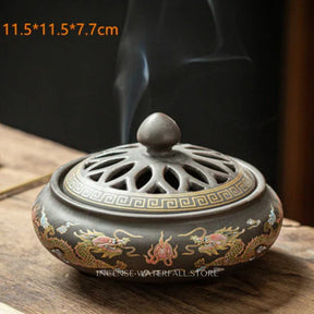 Old Chinese Incense Burner - Dragon