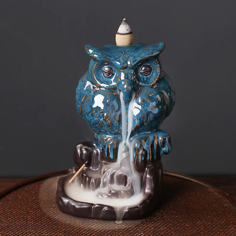 Owl Incense Burner
