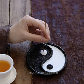 Yin Yang Incense Holder