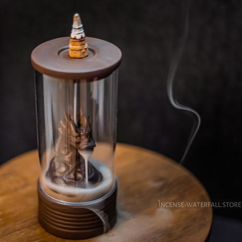 Dragon backflow incense burner