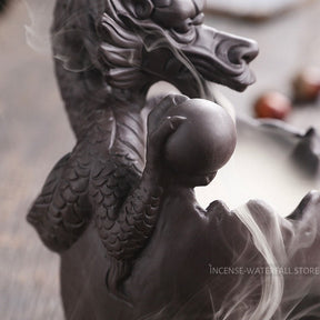 Dragon skull Incense Burner