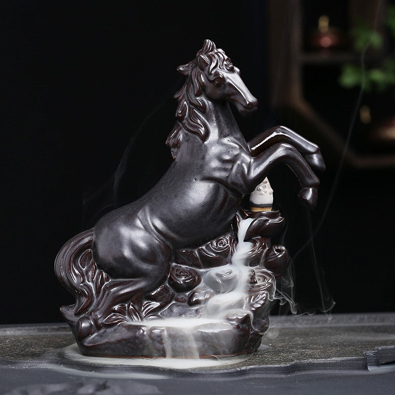 Horse incense burner