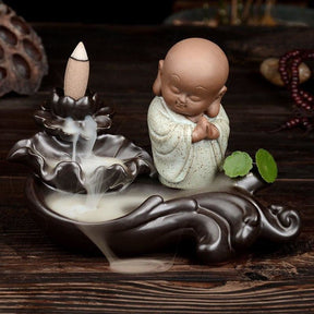 Little buddha incense burner
