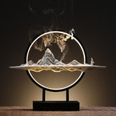 Mountain incense burner