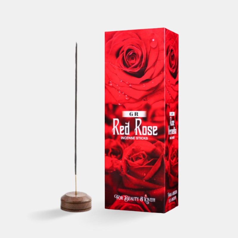 Red rose incense
