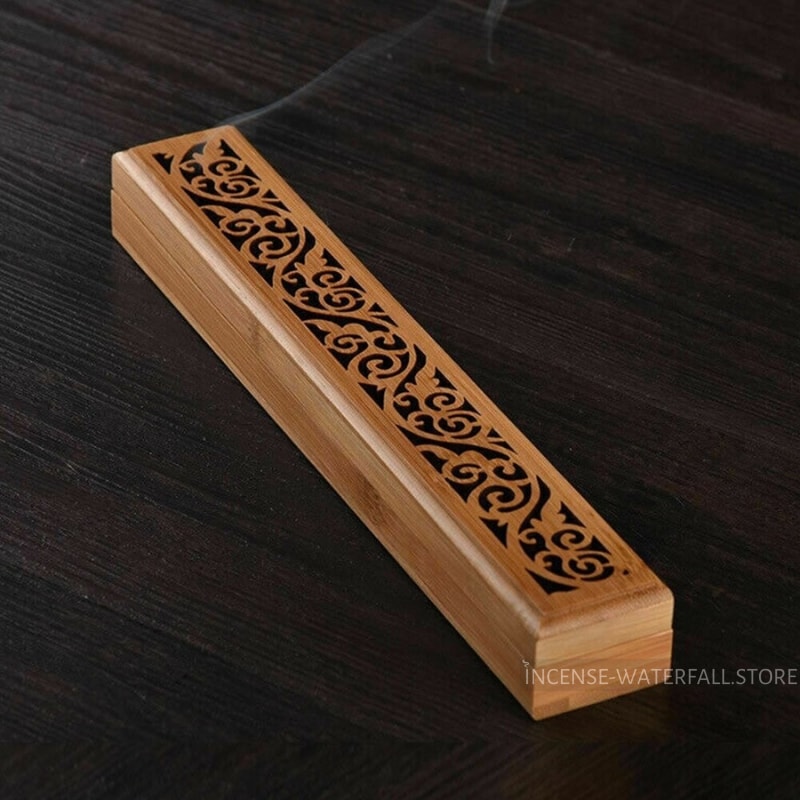 Wooden incense box